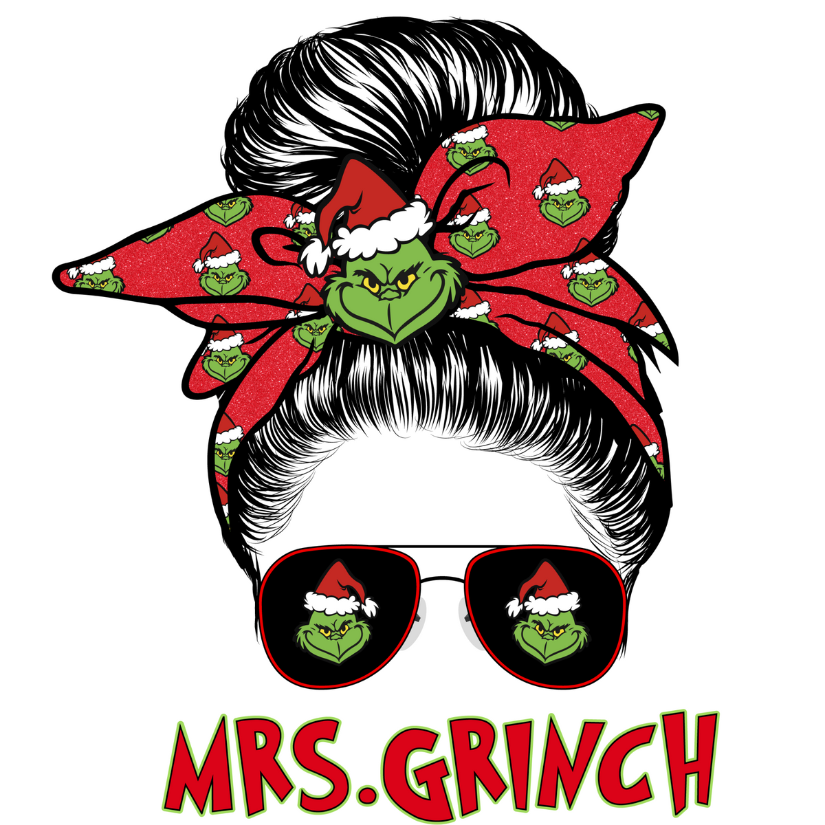 Grinch 49ers Direct To Film Transfer – Ohio Roots Print Co