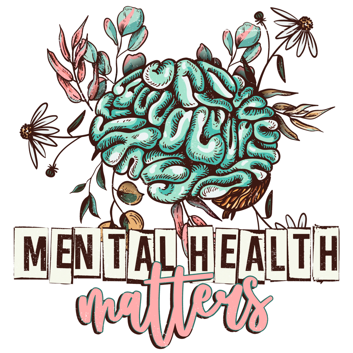 Mental Health Matters Pinks Tee's & Things