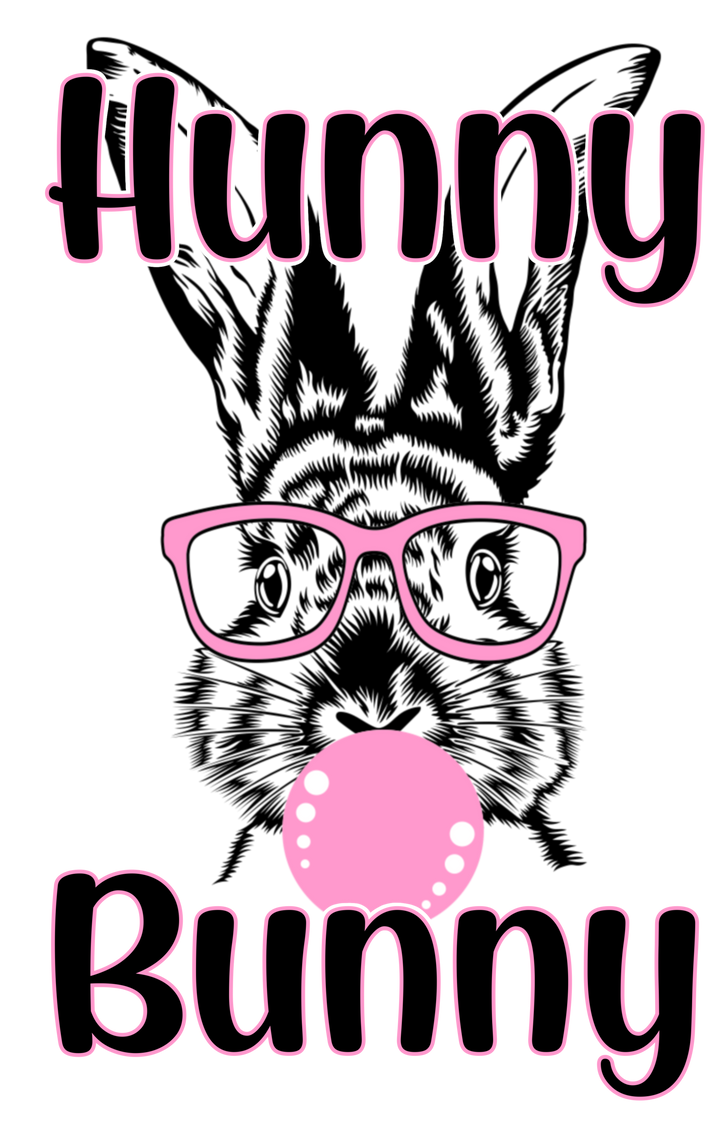 Hunny Bunny Transfer (Adult/Youth) Pinks Tee's & Things