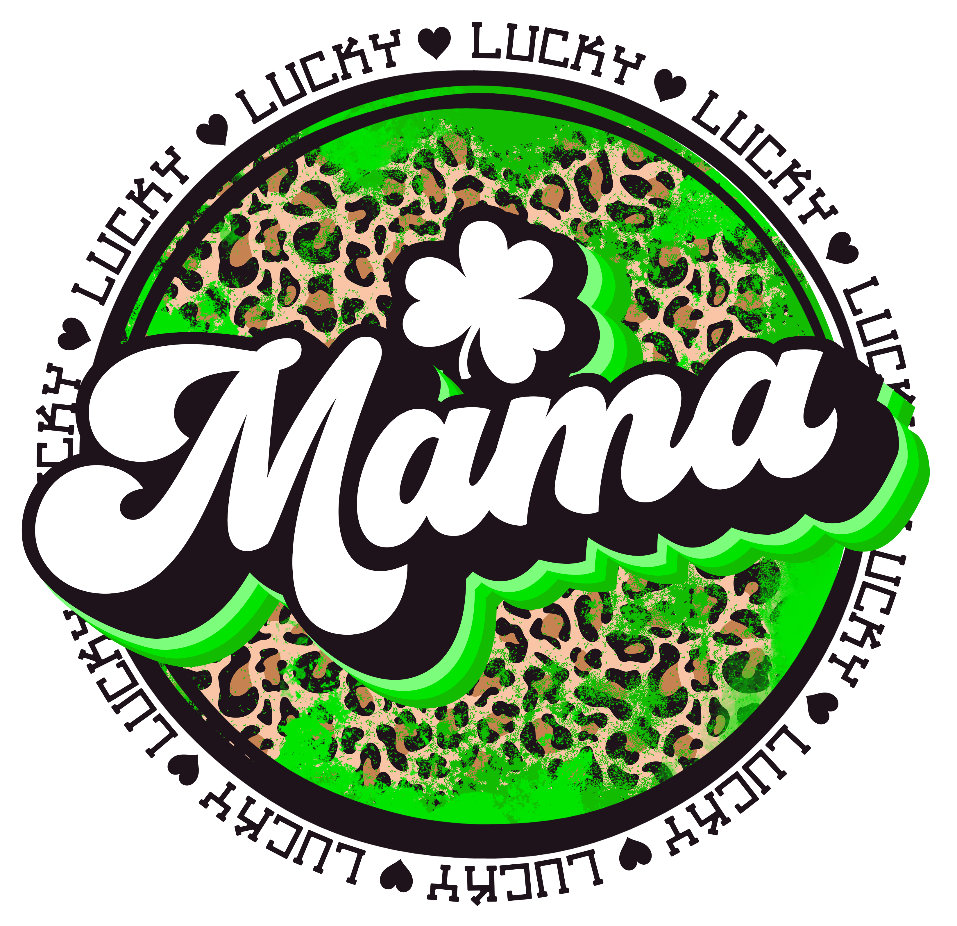 St Patricks Day Shirt Mama Lucky Clover Sloth St Patricks