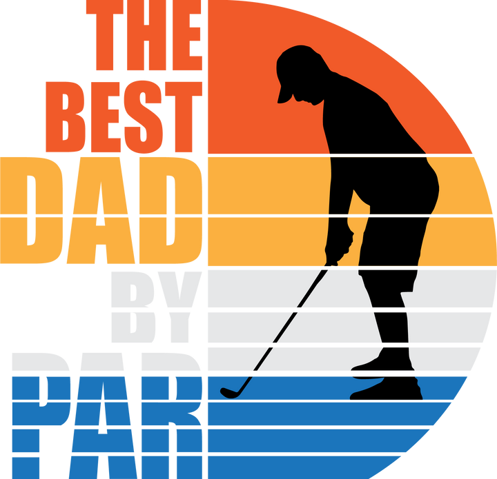 The Best Dad by Par Pinks Tee's & Things