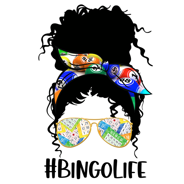 BingoLife 2 Direct to Film (DTF) Transfer Pinks Tee's & Things
