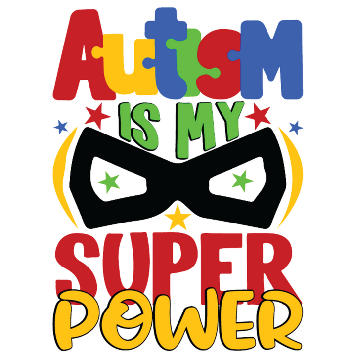 Autism is My Super Power (Youth) Pinks Tee's & Things
